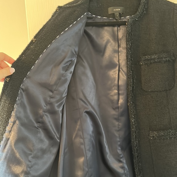 Wool blend J Crew Tweed Coat - Picture 4 of 6